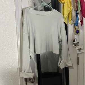 ZARA, size medium, cuffed sleeves